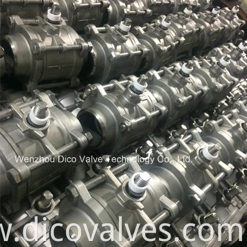 Dico Wenzhou Valve Manufacturer Butt Weld Stainless Steel 3PC Floating Ball Valve